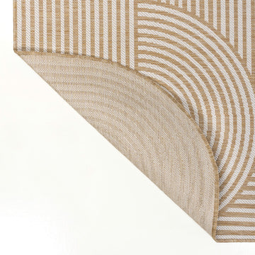 Margot Modern Geometric Arch Stripe Area Rug